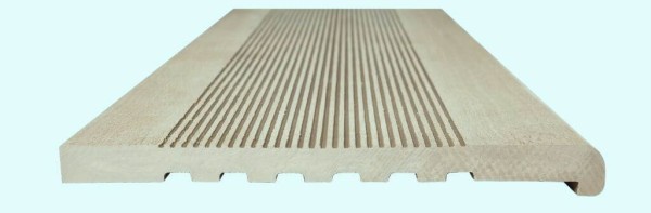 Ступени Полнотелые из ДПК NanoWood - Крем купить в Звенигороде