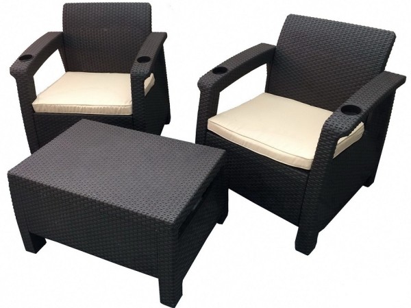 Комплект Yalta Balcony Set венге купить в Звенигороде