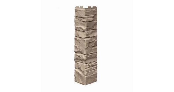 Угол наружный VOX Solid Stone Lazio камень светлая глина купить в Звенигороде