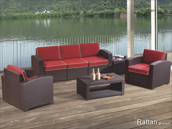 Уличные диваны и кресла коллекции Rattan Premium 5  купить в Звенигороде