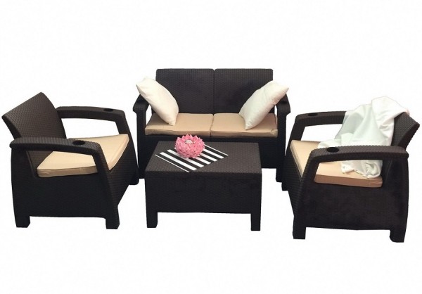 Комплект Yalta Terrace Set венге купить в Звенигороде