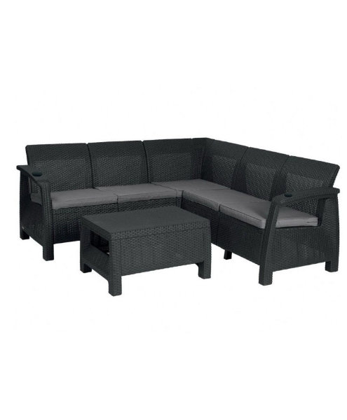 Угловой диван  Yalta Corner Set (столик в комплект не входит) купить в Звенигороде