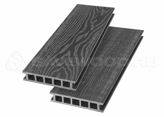 Террасная доска из ДПК SW-Fagus «SaveWood» графит купить в Звенигороде