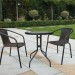 Комплект плетеной мебели AFINA из иск. ротанга Асоль-LR02 LRC-02/LRT-02-D60 Dark Brown купить в Звенигороде