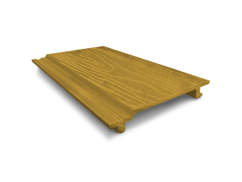 Фасадная панель  из ДПК ECODECKING Желтый купить в Звенигороде