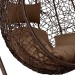 Кресло Подвесное из искусственного ротанга AFM-168A-L Brown купить в Звенигороде