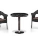 Комплект плетеной мебели AFINA из иск. ротанга T601/Y79A-W53 Brown 2Pcs купить в Звенигороде