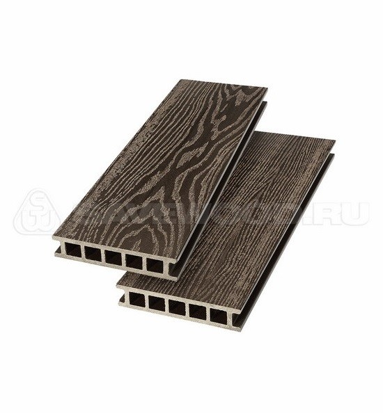 Террасная доска из ДПК SW-Fagus «SaveWood» темно-коричневый купить в Звенигороде