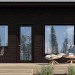 Фасадная панель FineBer, Скол - Тёмно коричневый купить в Звенигороде