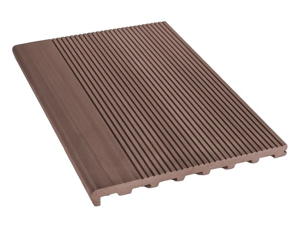 Ступень полнотелая из ДПК Deckart Optimum Махагон купить в Звенигороде