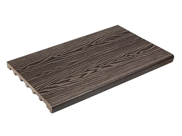 Ступень полнотелая из ДПК Deckart Step 3D Венге купить в Звенигороде