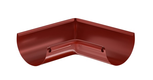 Водосток Aquasistem, система 150x100 - Угол желоба, внутренний 90° RR 29 Бургундский купить в Звенигороде