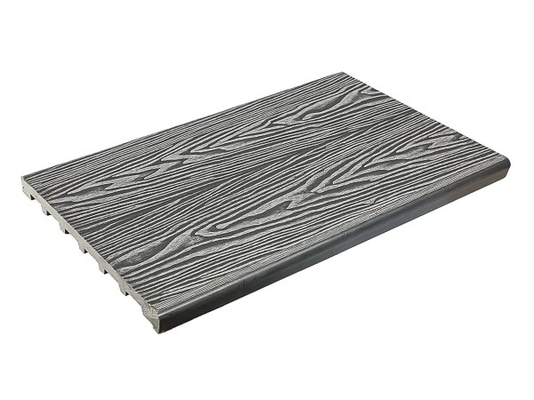 Ступень полнотелая из ДПК Deckart Step 3D Серый купить в Звенигороде