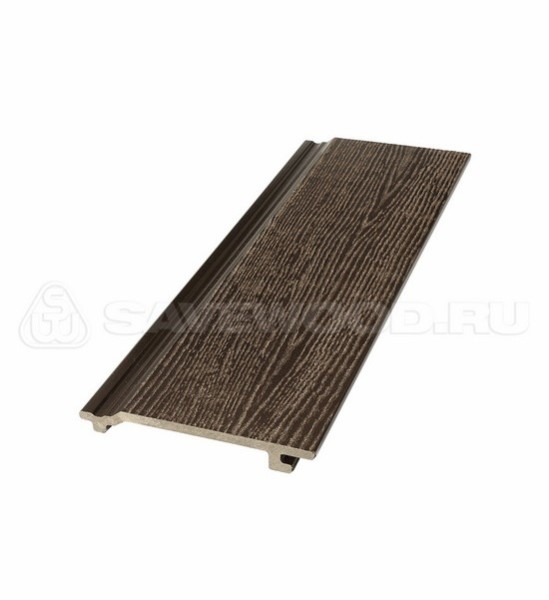 Сайдинг из дпк savewood sw-sorbus радиальный распил темно-коричневый купить в Звенигороде