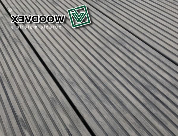 Террасная доска из ДПК WOODVEX Select Серый дым купить в Звенигороде