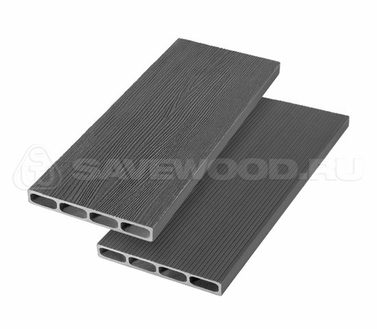 Грядочная доска ДПК 3D Savewood SW Rubus (R) графит купить в Звенигороде