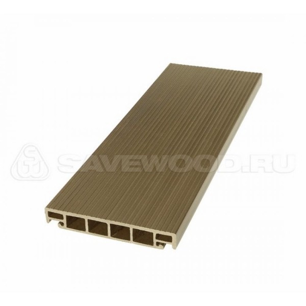 Террасная доска из ДПК SW-Salix «SaveWood» тик купить в Звенигороде