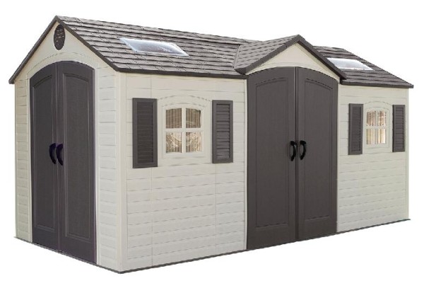 Сарай пластиковый LifeTime 15x8 DD купить в Звенигороде