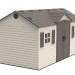 Сарай пластиковый LifeTime 15x8 DD купить в Звенигороде