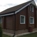 Сайдинг "blockhouse" под бревно, Акриловый Премиум ВН-01, орех тёмный купить в Звенигороде