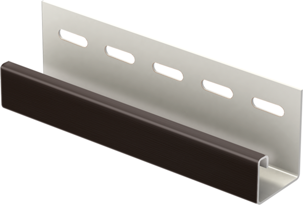 J-планка к Софиту PRO Тёмно коричневый купить в Звенигороде