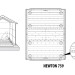 Сарай пластиковый Newton 7.5х9 купить в Звенигороде
