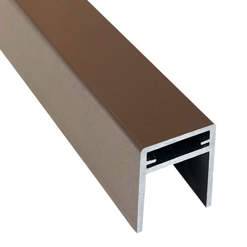 П-профиль Алюминиевый EasyDecking 35x25 Венге купить в Звенигороде