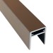 П-профиль Алюминиевый EasyDecking 35x25 Венге купить в Звенигороде