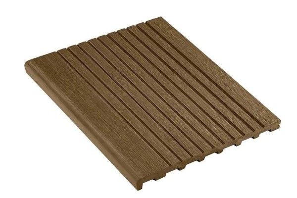 Ступень полнотелая из ДПК Deckart Step Орех купить в Звенигороде
