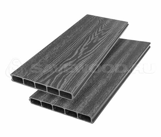 Грядочная доска ДПК 3D Savewood SW Rumex Графит купить в Звенигороде