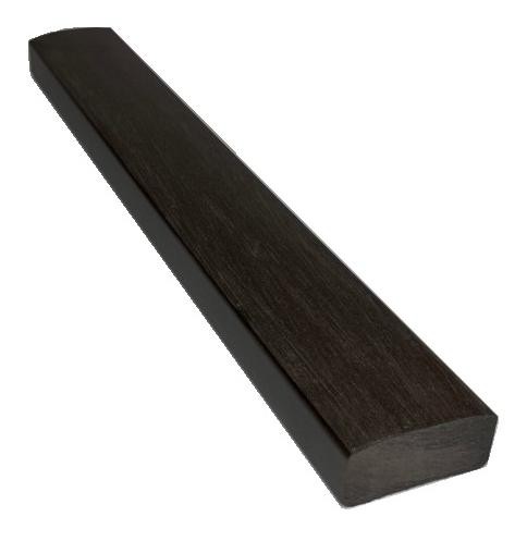 Лавочный брус Ecodecking Некст полнотелый брашированный 70х35 венге купить в Звенигороде