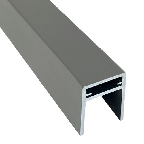 П-профиль Алюминиевый EasyDecking 35x25 Серый купить в Звенигороде