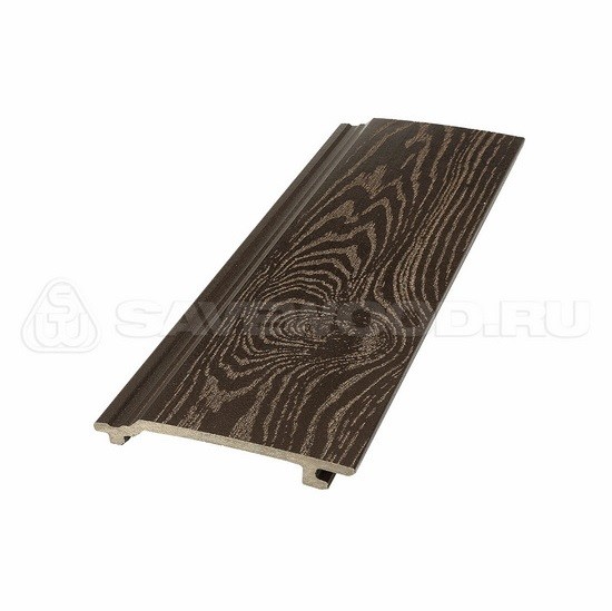 Сайдинг из дпк savewood sw-sorbus тангенциальный распил темно-коричневый купить в Звенигороде