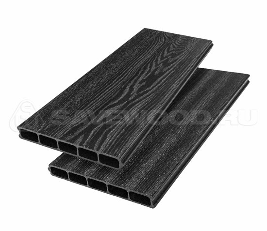 Грядочная доска ДПК 3D Savewood SW Rumex Чёрный купить в Звенигороде