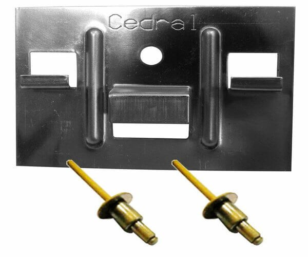 КЛЯММЕР + ЗАКЛЁПКА ДЛЯ CEDRAL CLICK 250 ШТ купить в Звенигороде