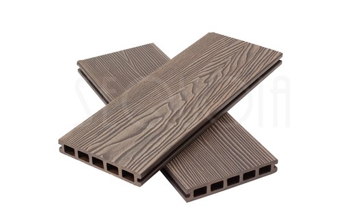 Доска террасная ДПК 3D SEQUOIA DUAL WOOD BROWN купить в Звенигороде