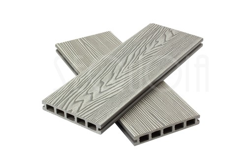Доска террасная ДПК 3D SEQUOIA DUAL WOOD GRAY купить в Звенигороде