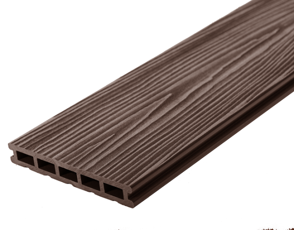 Террасная доска из ДПК RusDecking Unodeck Mogano - Венге купить в Звенигороде