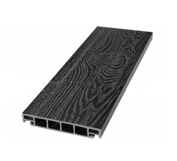 Террасная доска из ДПК SW Salix (T) 2D чёрный купить в Звенигороде