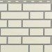 Фасадная панель Альта-Профиль, Кирпич Клинкерный, Белый купить в Звенигороде
