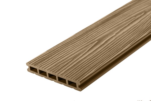 Террасная доска из ДПК RusDecking Unodeck Mogano - Орех купить в Звенигороде
