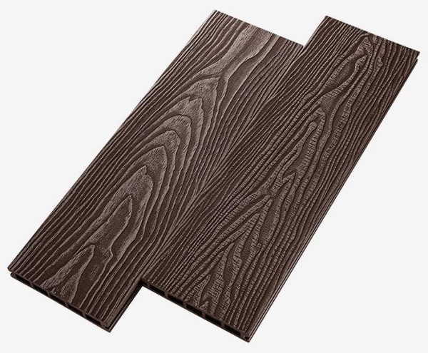 Террасная доска из ДПК RusDecking Unodeck Vintage - Венге купить в Звенигороде