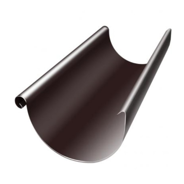 Водосток Grand Line 125x90 – Желоб 3м RAL 8017 купить в Звенигороде