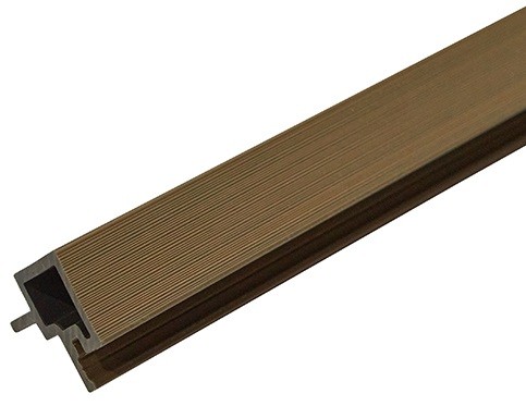 Угловой профиль CM Wall 3000х56х49мм цвет teak (тик) купить в Звенигороде