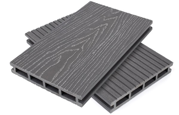 Террасная доская ДПК NanoWood Nature 3D пустотелая Серый купить в Звенигороде
