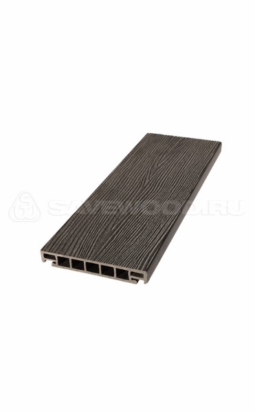 Террасная доска из ДПК SW Salix (S) (R) темно-коричневый купить в Звенигороде