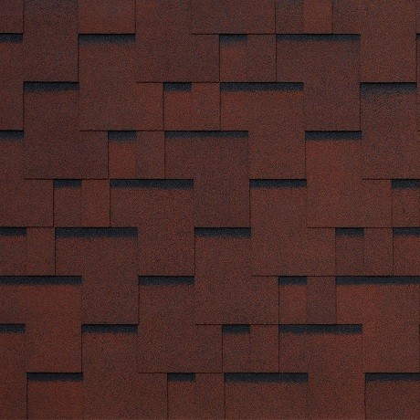 Гибкая черепица Tegola SAN REMO rosso 402 купить в Звенигороде